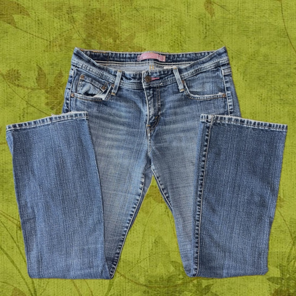Levi's Blue Straight Leg Jeans Classic Style
